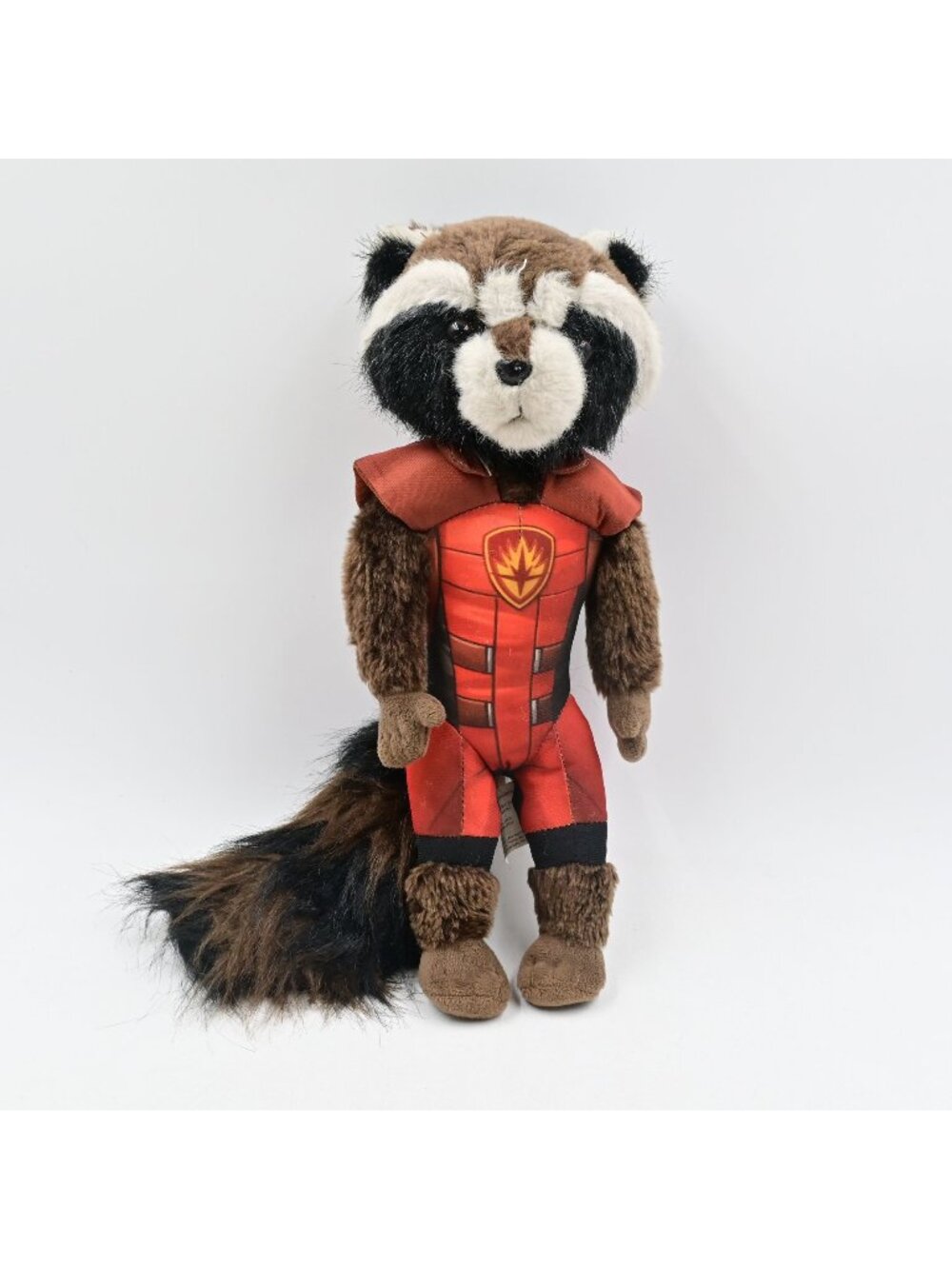 Disney Marvel Guardians Of The Galaxy Rocket Raccoon w/ Tail 15" Plush Doll